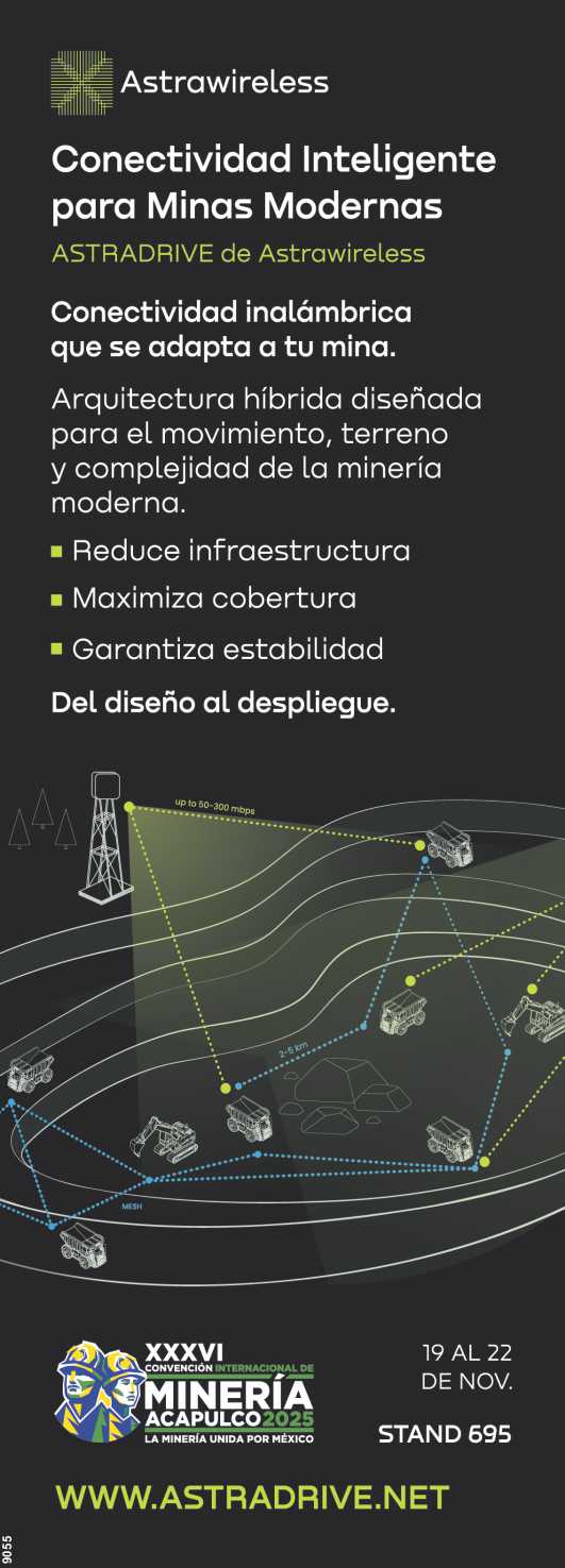 Conectividad inalambrica que se adapta a tu mina. Del diseño al despliegue. Conectividad inalambrica que se adapta a tu mina. Del diseño al despliegue.